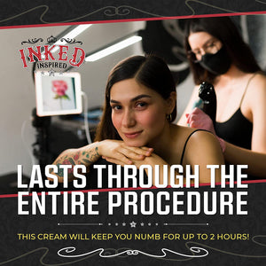 lasts through the entire procedure this cream will keep you numb for up to 2 hours